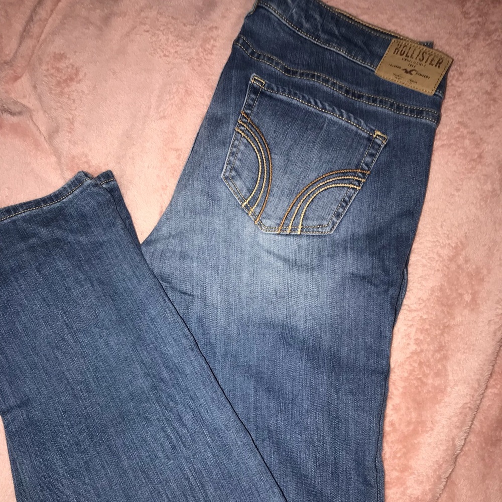 Hollister Straight Leg Jeans, size 9 long